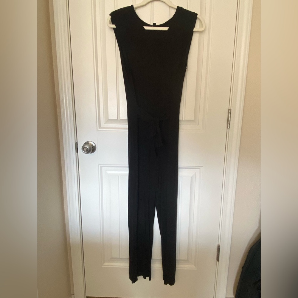 Steve Madden Black Jumpsuit Sleek Minimalist Design
